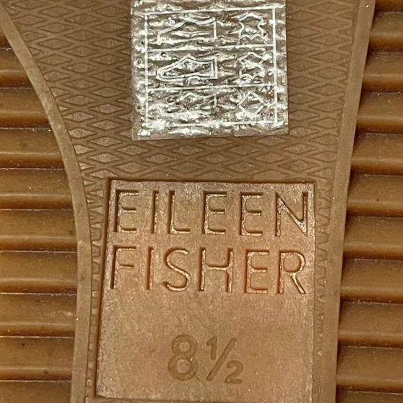 Eileen Fisher Wilda Slingback Espadrille Platform Wedge Sandal Women 8.5 - Picture 7 of 7